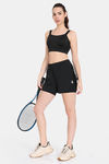 Zelocity Quick Dry Running Shorts - Jet Black — thumbnail 4